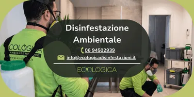 servizio di disinfestazione ambientale