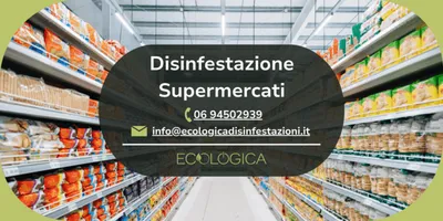 servizio disinfestazione supermercati